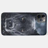 Schwarzer Schäfer Case-Mate iPhone Hülle (Rückseite (Horizontal))