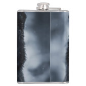 Schwarzer Schäfer Flachmann (Rückseite)