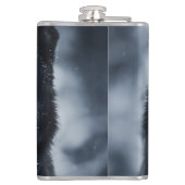 Schwarzer Schäfer Flachmann (Rückseite)