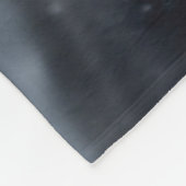 Schwarzer Schäfer Fleecedecke (Ecke)