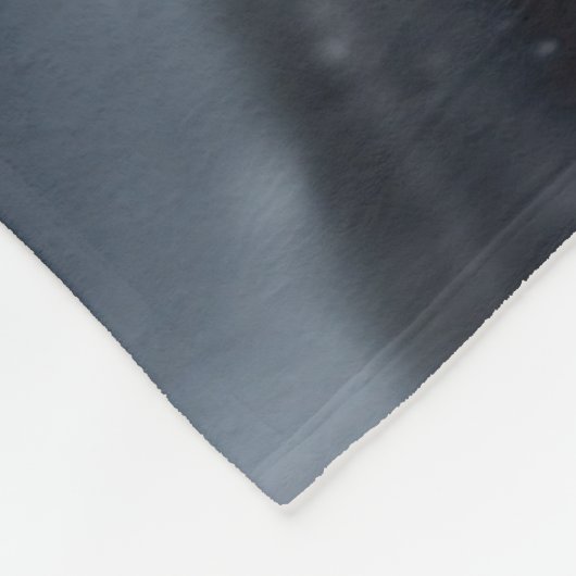 Schwarzer Schäfer Fleecedecke (Ecke)