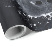 Schwarzer Schäfer Geschenkpapier (Rolleneckpunkt)