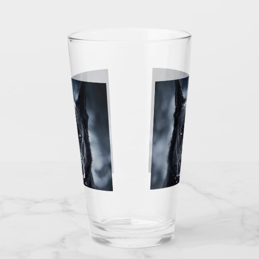 Schwarzer Schäfer Glas (Links)