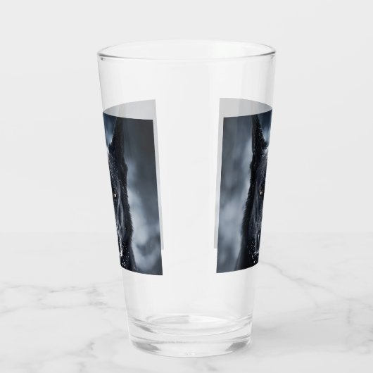 Schwarzer Schäfer Glas (Rechts)