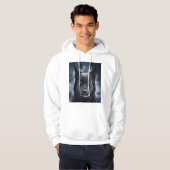 Schwarzer Schäfer Hoodie (Vorne ganz)