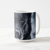 Schwarzer Schäfer Kaffeetasse (VorderseiteRechts)