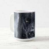Schwarzer Schäfer Kaffeetasse (Vorderseite Links)