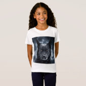 Schwarzer Schäfer T-Shirt (Vorne ganz)