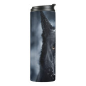 Schwarzer Schäfer Thermosbecher (Nach links gedreht)