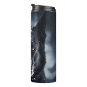 Schwarzer Schäfer Thermosbecher (Nach rechts gedreht)