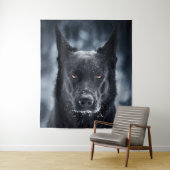 Schwarzer Schäfer Wandteppich (Beispiel)