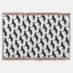 Schwarzer Schäferhund Decke