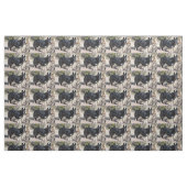 schwarzer Schäferhund full.png Stoff (Fat Quarter (45,7 x 55,9 cm))