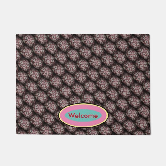 Schwarzer Schatten Fußmatte (Vorderseite)