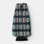 Schwarzer Schaumbeutel Cooler Flaschenkühler (Rückseite)