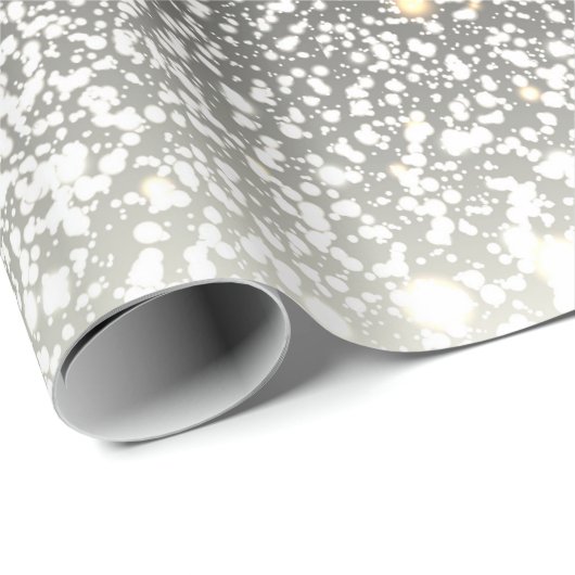 Schwarzer Schein, der Geschenk-Papier einwickelt Geschenkpapier (Rolleneckpunkt)