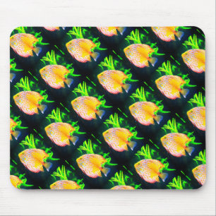 Schwarzer Schellfisch Mousepad