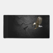 Schwarzer Schiefergestein mit Adler Schreibtischunterlage (Vorderseite)