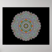 Schwarzer Schlag Poster (Vorne)