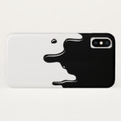 Schwarzer Schlamm-Bratenfett iPhone X Kasten Case-Mate iPhone Hülle (Rückseite (Horizontal))