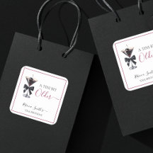 Schwarzer Schleifen-Kirschgetränk 'Ein bisschen äl