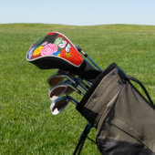 Schwarzer Schmetterling 2 - Golf Headcover (In SItu)