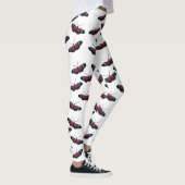 Schwarzer Schmetterling Leggings (Rechts)