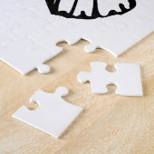 Schwarzer Schmetterling Puzzle (Seite)