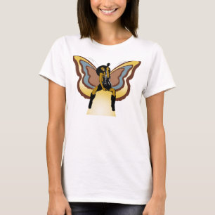 Schwarzer Schmetterling T-Shirt