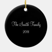 Schwarzer Schmetterlings-Rahmen Keramikornament (Hinten)