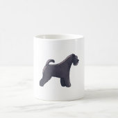 Schwarzer Schnauzer-Hund Kaffeetasse (Mittel)