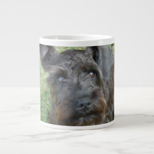 Schwarzer Schnauzer Jumbo-Tasse