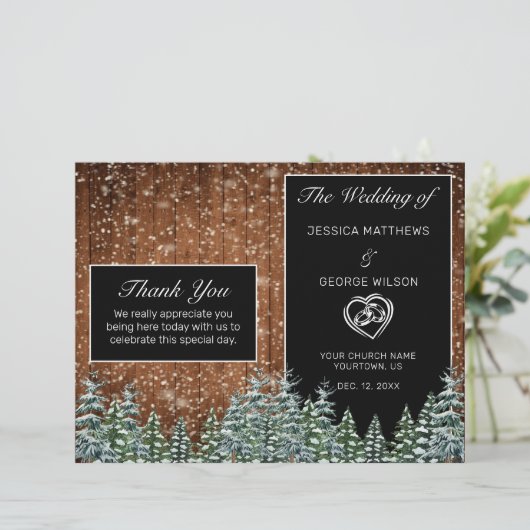 Schwarzer Schneewald und Waldkiefer (Stehend Vorderseite)