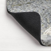 Schwarzer Schnitt Mousepad (Ecke)