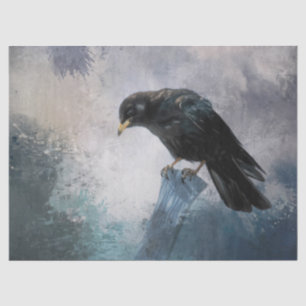 Schwarzer Schnitt Seidenpapier