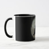 Schwarzer Schnitt Tasse (Links)