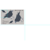 Schwarzer Schnitt und Nähpolster Stoff (Kachel)