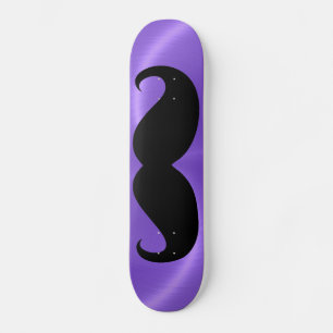 Schwarzer Schnurrbart 20 Skateboard