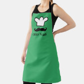 Schwarzer Schnurrbart GRILLEN Koch Schürze für Män (InSitu)