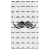 Schwarzer Schnurrbart Kleine Geschenktüte (Rückseite)