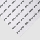 Schwarzer Schnurrbart Seidenpapier (Ausschnitt)