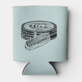 Schwarzer Schuhpolster Dosenkühler (Vorderseite)