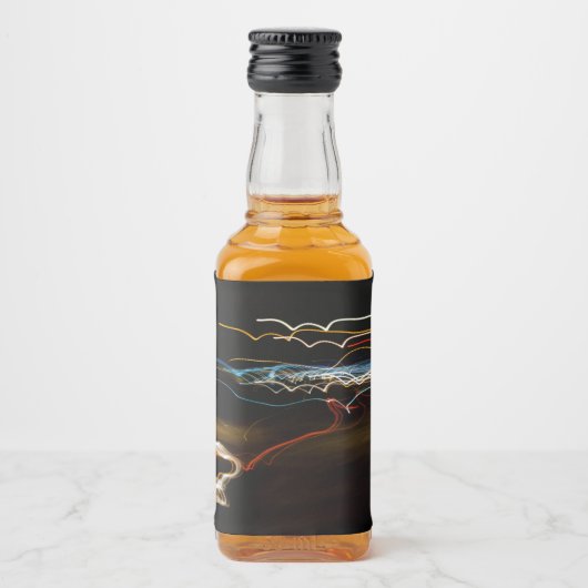 Schwarzer Schütze Alkoholflaschenetikett (Vorderseite)