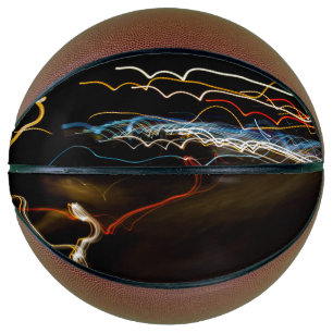 Schwarzer Schütze Basketball