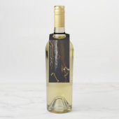Schwarzer Schütze Flaschenanhänger (Auf Flasche)