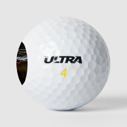 Schwarzer Schütze Golfball (Logo)