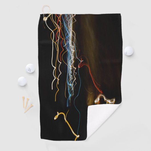 Schwarzer Schütze Golfhandtuch (Insitu)