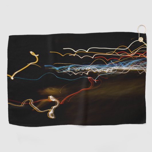 Schwarzer Schütze Golfhandtuch (Horizontal)