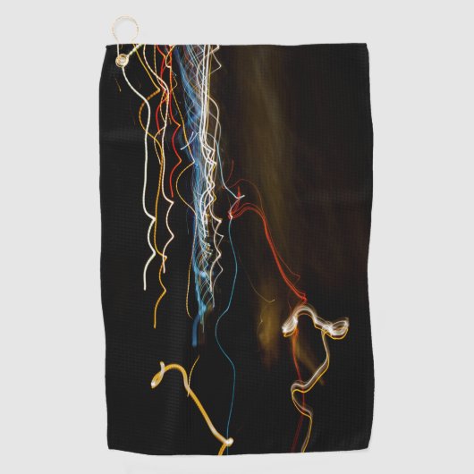 Schwarzer Schütze Golfhandtuch (Vorderseite)