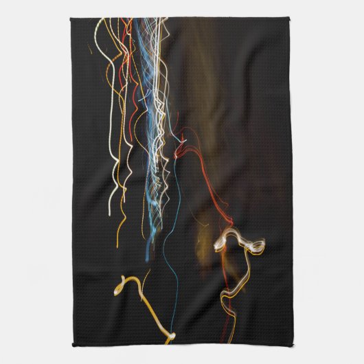 Schwarzer Schütze Handtuch (Vertikal)